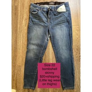 Torrid Bombshell Skinny Jeans
